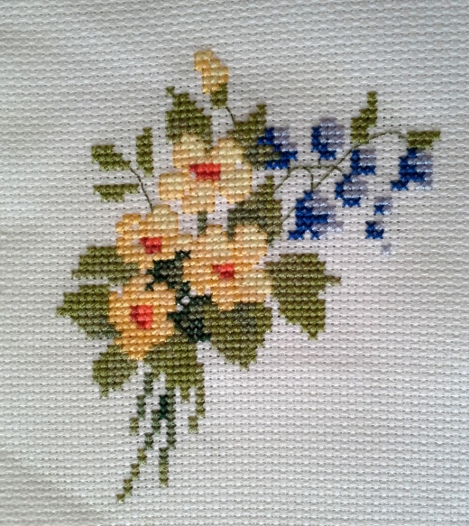 Yellow Flowers - Cross Stitch